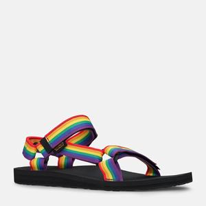 Teva Original Universal Rainbow Pride Sandalen Herren Braun/Schwarz Austria [QNGD97810]